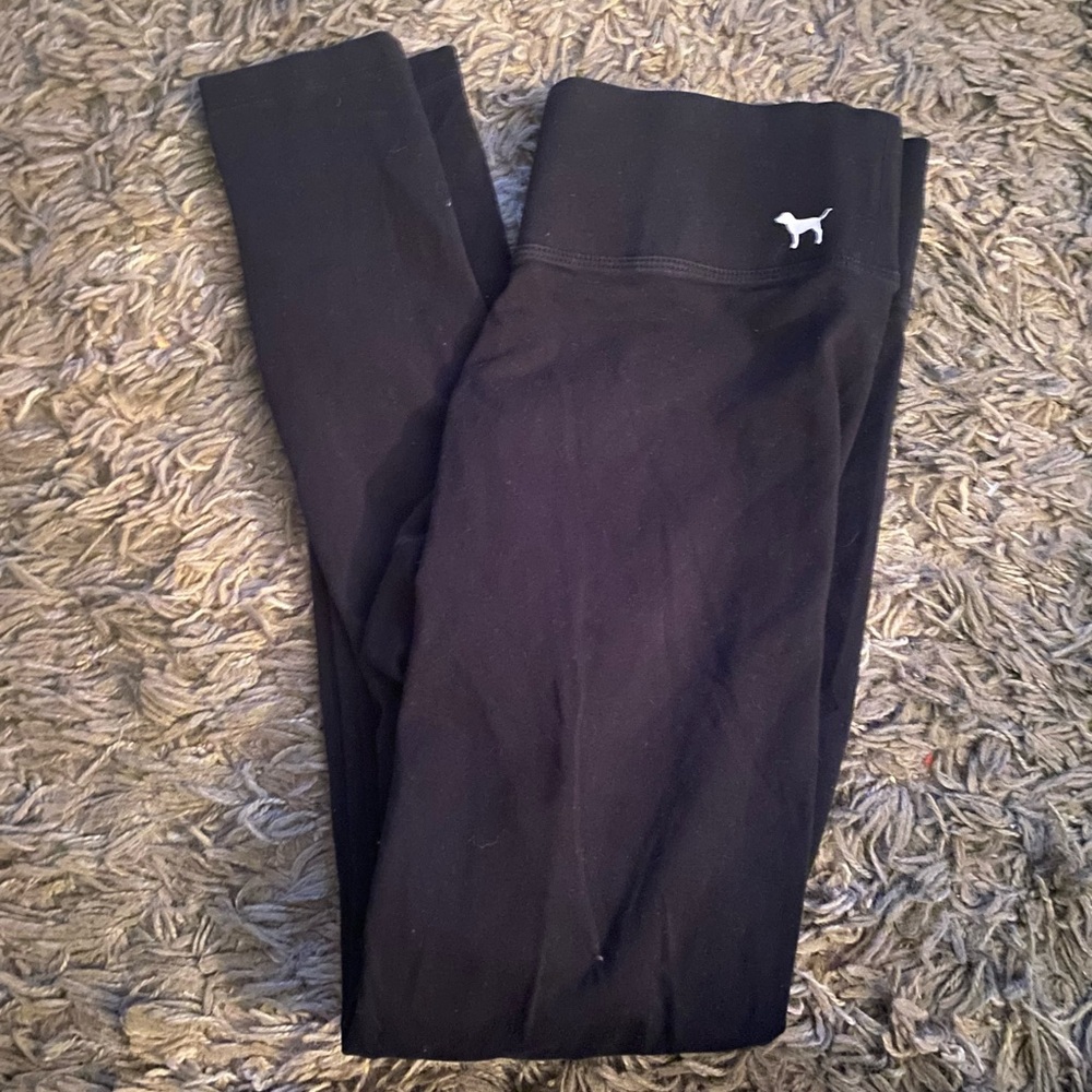 PINK by Victoria Secret Black Yoga Pants/leggings size small